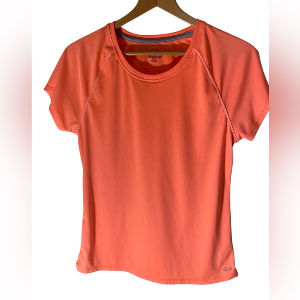 C34- Orange Champion Athletic Shirt Womens XL Top